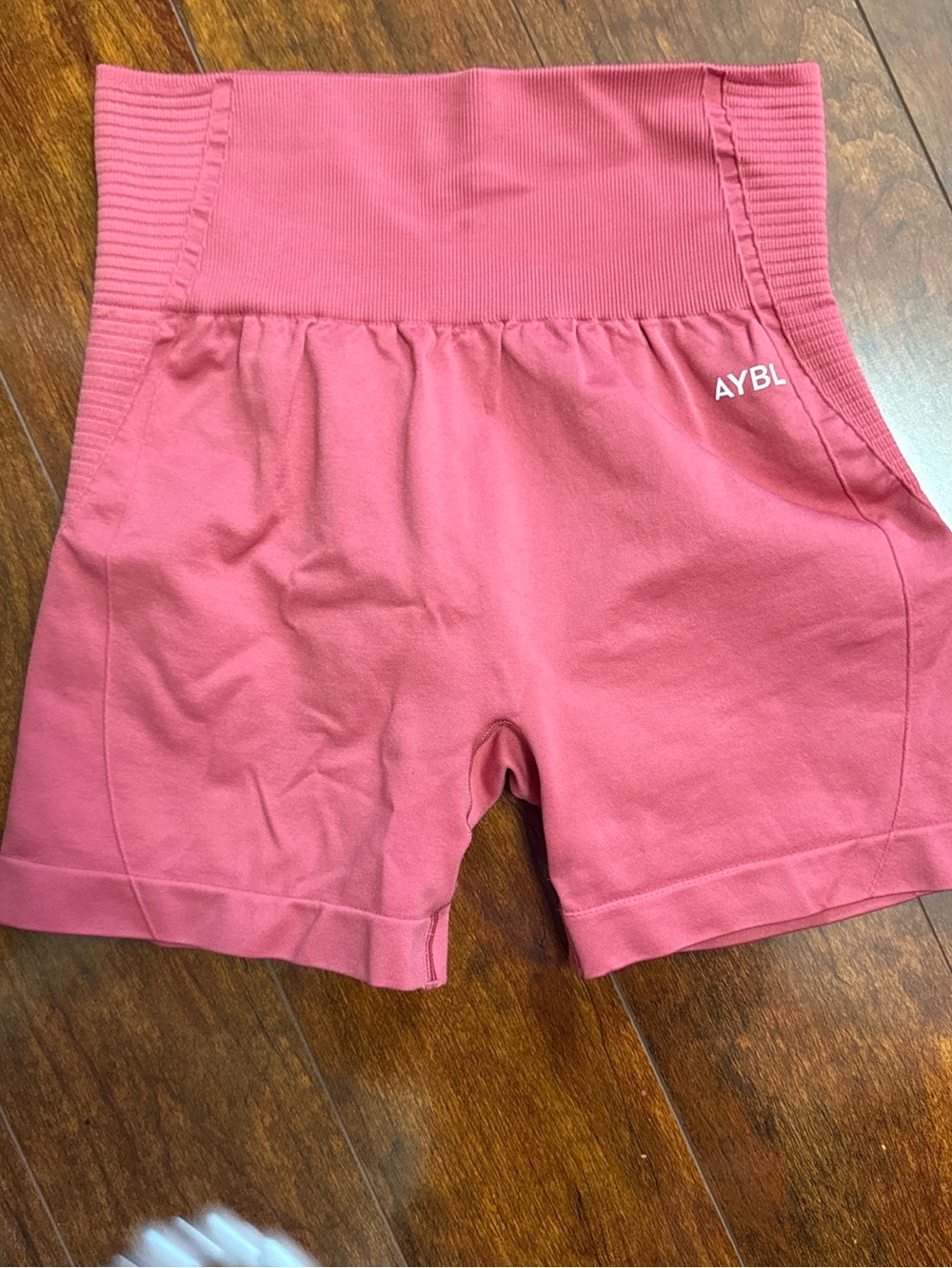 AYBL Ribbed High-Waist legging Shorts